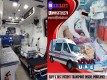 Avail Medilift Affordable Cost ICU Ambulance Service in Saguna More