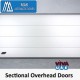 Sectional Overhead Doors Suppliers  in UAE, Sectional Overhead Doors in Dubai - MAK Automatic Doors