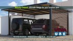 Wooden Carport Aluminum/Steel Carport Composite Carport Suppliers Sharjah, UAE