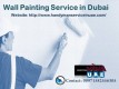 Wall Painting Service Provider in Dubai