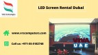High Resolution Indoor LED Screen Rentals in Dubai UAE