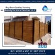 Wooden/WPC Fence Suppliers in Sharjah | Pool Fencing in Al Zahia | 