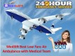 Avail Low-Cost Medilift Air Ambulance from Guwahati to Chennai – Contact Now