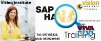 SAP HANA Courses at Vision Institute. Call 0509249945