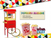 POPCORN MACHINE WITH ATTENDANT AND UNLIMITED SERVING