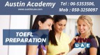Toefl Training with Special offer in Sharjah call 0503250097