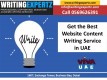 for high-quality, low-cost website content writing support in Abu Dhabi Call +971569626391