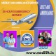 Medilift Air Ambulance Kolkata - Rendering Unparalleled Prompt Haulage 