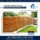 WPC Fence in Abu Dhabi | Composite Wood Fence Suppliers in Abu Dhabi | WPC Woven Fence