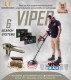 Viber multi-system metal detector 6 search systems for buried treasures