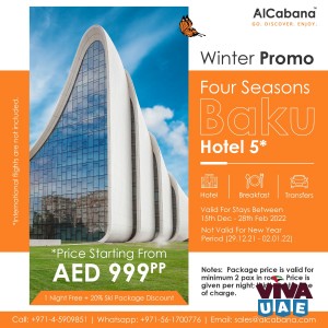 Winter Promo – Four Seasons Baku Hotel 5 Stars: