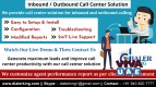 inbound outbound call center solution