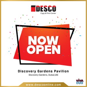 DESCO Now Opened At Discovery Gardens Pavilion