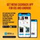 Download Free Mena Cashback App for iOS and Android