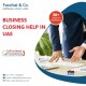 Closing a Company is a Challenging Process. Our Experts Help You Every Step of the Way! 	