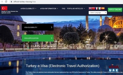 TURKEY VISA ONLINE APPLICATION - UAE DUBAI IMMIGRATION CENTER