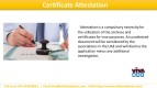 Available Certificate Attestation via Green Line
