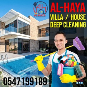 Villa Deep Cleaning Dubai Sharjah Ajman RAK Al-Ain Fujairah 0547199189