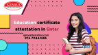 Education certificate attestation in Qatar