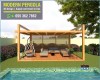 Modern Wooden Pergola in Abu Dhabi | Lowest Price | High Quality Materials.