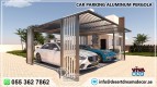 Car Parking Wooden Pergola | Car Parking Aluminum Pergola | Abu Dhabi.