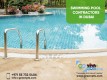 Swimming pool contractors in Dubai