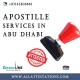 Grab the Apostille Services in Abu Dhabi     