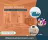 0501566568 Single item Movers in Abu Dhabi BlueBox Movers villa, office, apartment Movers with close truck