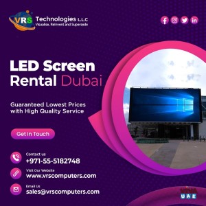 Engage Your Audience With LED Screen Rentals in UAE