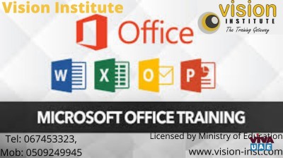 MS OFFICE CLASSES AT VISION INSTITUTE. CALL 0509249945