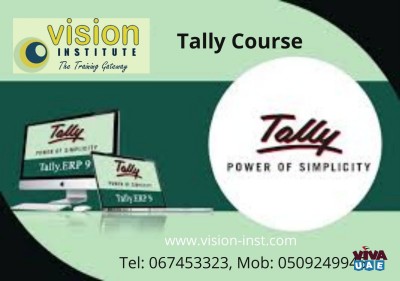 Tally / Accounting Classes at Vision Institute. Call 0509249945