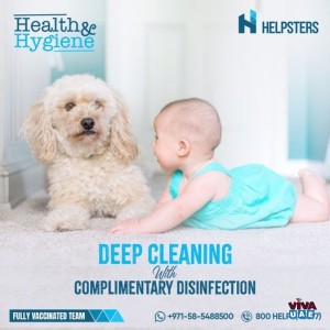 Best Deep Cleaning services in Dubai from Helpsters
