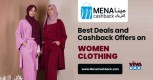 Women's apparel promo code and cashback offers