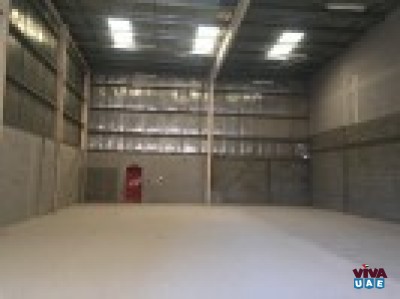 3200 Square Feet Warehouse For Rent In Jebal Ali With 8 meter Height and 15 kilowatt Electrical Load