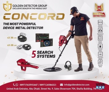 Concord Multi-Search Systems Metal Detector 2022
