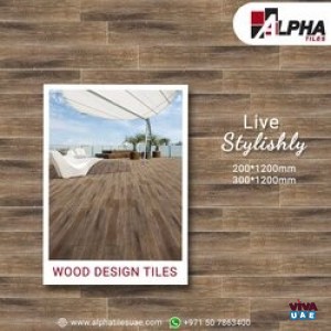 Get Trendy Wood Design Tiles in Dubai
