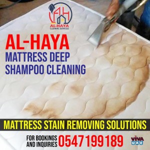 Mattress Deep Cleaning and Stain Removing 0547199189 