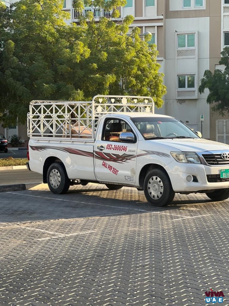 1&3 ton pickup for Rental In Dubai sports city 0508487078