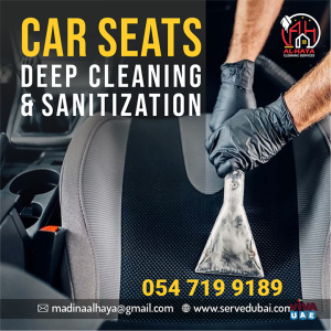 Car Seats And Fabric Interior Cleaning Sharjah 0547199189