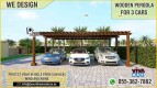 3 Cars Parking Pergola | Car Parking Shades Abu Dhabi.