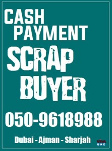 Scrap Buyer 0509618988 Company in Dubai 