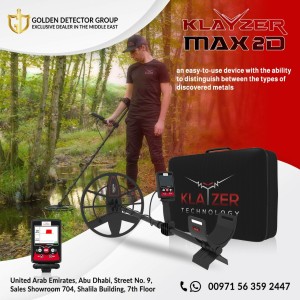 KlaYzer Max 2D | Gold and Metal Detector | Best German Technology 2022