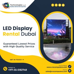 Wide Range of LED Display Screen Rentals in Dubai