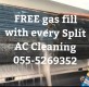 ac clean repair muwaihat rawda hamdiya jurf meshairef rashidiya rahmaniya ajman sharjah dubai maintenance gas