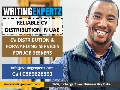 Get your CV distributed to several target companies Call +971569626391