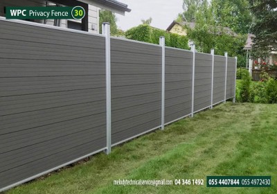 WPC Fence in UAE | WPC Privacy Fence install in Dubai Sharjah