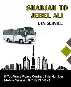 Sharjah to Jabel Ali car lift 
