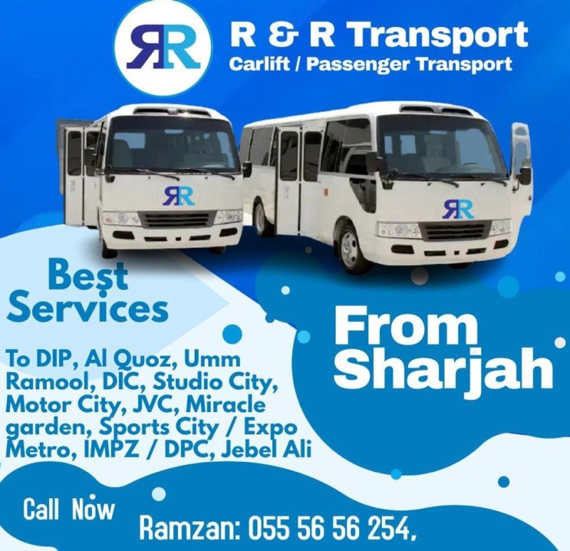 Pick an Drop Sharjah to Al quoz DIP DIC regular car lift