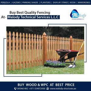 Wooden Fence Picket Fence Privacy fence in UAE