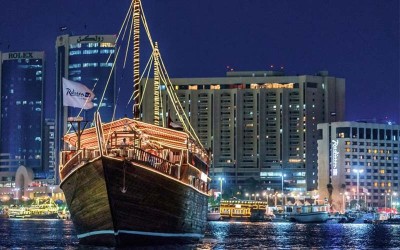 Al Mansour dhow cruise Dubai Marina